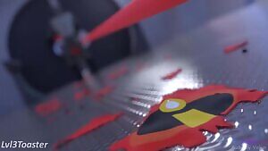 Helen Parr getting spitroasted