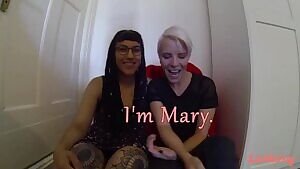 Licking to the plan w/ Mary & Ann.