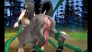 Centaur and Tentacles