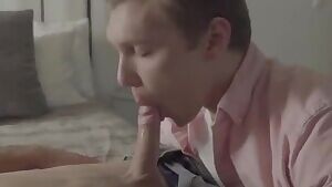 Jock hammering his young buddy