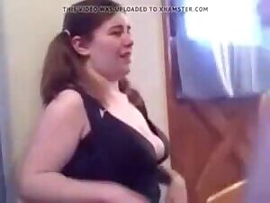 Sneak attack on submissive gf