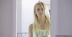 My girlfriend awoke a bit early to discover me and mom.