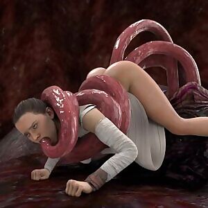 Rey vs tentacles