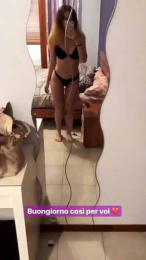 Hot lingerie in perfect vision