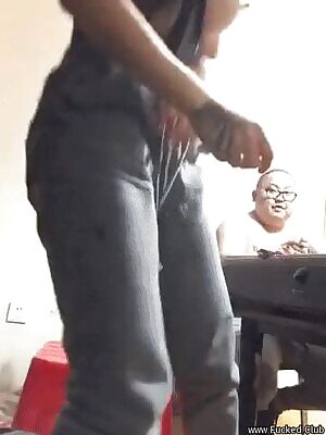 Busty Asian girl failing at strip poker