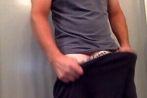 Having a big dick can be hard..