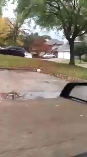 she got left behind twice