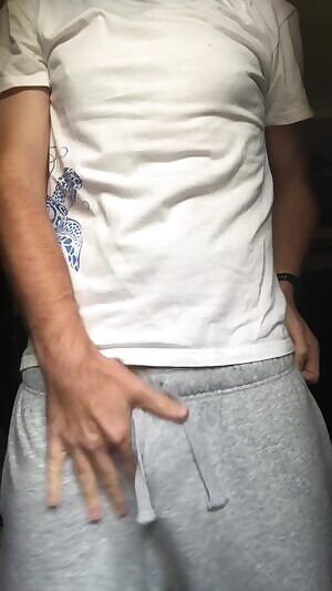 My jogging pants, just to see who stares