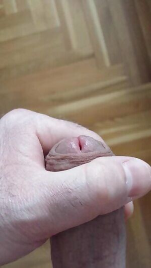 Only my foreskin and shining head . . . 😉