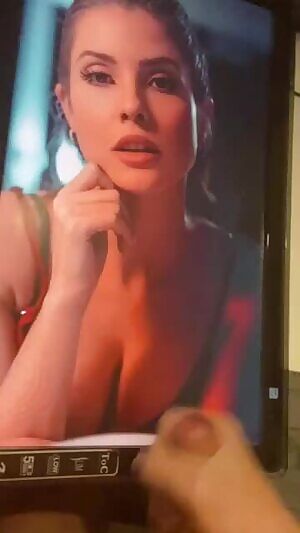 My bud jerkin his big hard cock and huge cum tribute 4 Amanda Cerny - I am feeding my buds celebs and porn on kik - if u like 2 show off ur big hard cock and have a second screen 2 do vids like this add hertsgirls on k1k