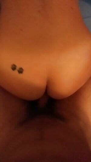 she is taking my cock from behind