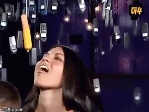 Olivia Munn being a dickswallowing cumslut on national television