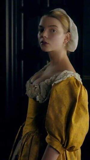 Anna Taylor-Joy proving that corsets and bustiers need to make a comeback