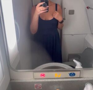 I can’t be the only one who does naughty challenges on a plane.