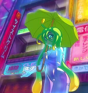 Suu in the rain