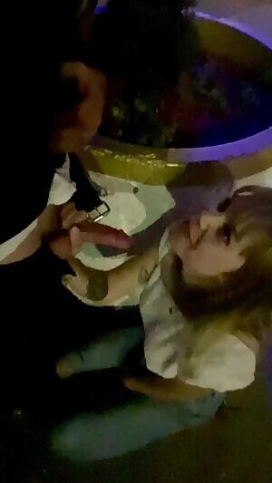 When the car comes, he cums...in my mouth