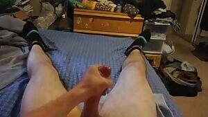 Cumming buckets in slow motion