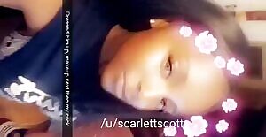 Dressing him up, doing his makeup and then giving him my cock live on Snapchat 🍆🍑