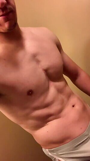 Best thing about working out at home is you can wear whatever you want, any of you ladies wanna join me? As long as you don’t mind my junk slipping out every ten seconds...