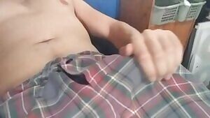 Whipping out my morning wood