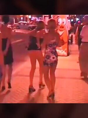 Skirt lifted no panties