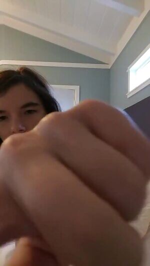 Young girl sits on grandma's face!