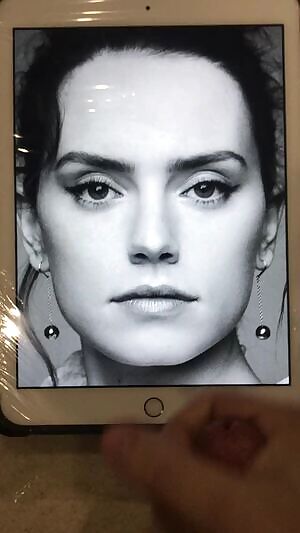 Daisy Ridley cum blasted