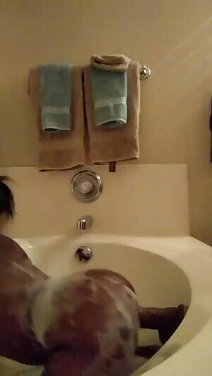 Putting Her Back Into It.