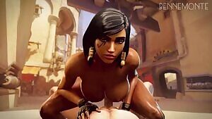 Pharah riding