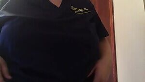 Just got off work 😉