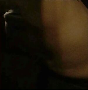 In my car in the parking lot