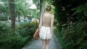 Hope my neighbors don't see!