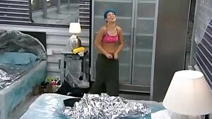 Joey Van Pelt taking her top off -- Big Brother 16