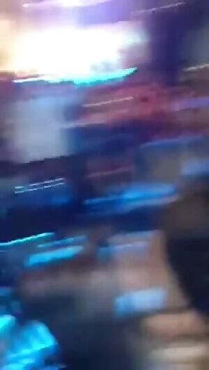 Getting a wedgie at a concert