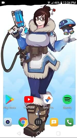 My new Mei live wallpaper