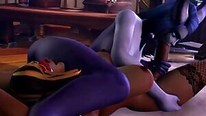 Lylly Legretta Futa Blowjob