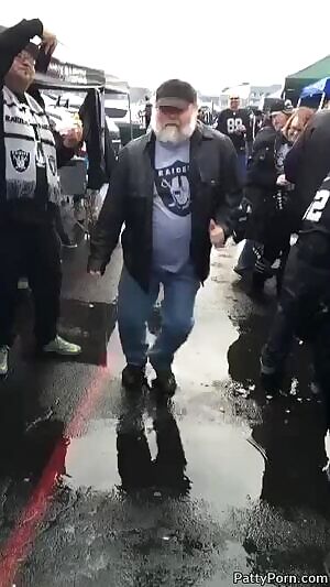 I spent an hour of my Christmas to show you guys this handsome daddy from live Snapchat from the Raiders game