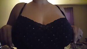 we are in a very sharing mood today :-) who could cover my wifes beautiful titties in cum?? up vote and comment below if you would like to try