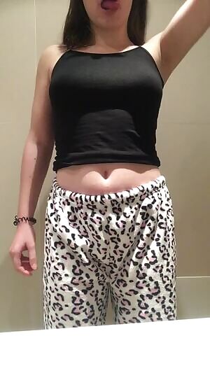 Do you like my new pyjama? or do you prefer without it?