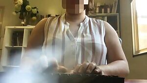 POV: Your ofice just hired a young new intern. She sits across from you and you always catch each other looking, she‘s a flirt.