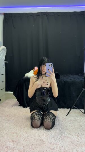 Upskirt Tease Boobs Cute Goth OnlyFans