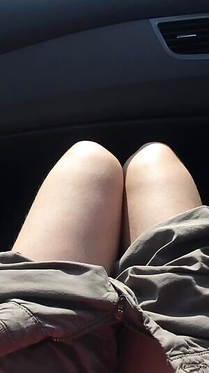 Pink panties looking so good I had to show others on the road!