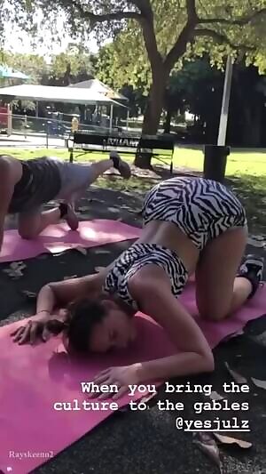 Face down ass up