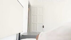 Skinny Teen Getting Pumped