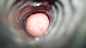 Filling my toy with cum