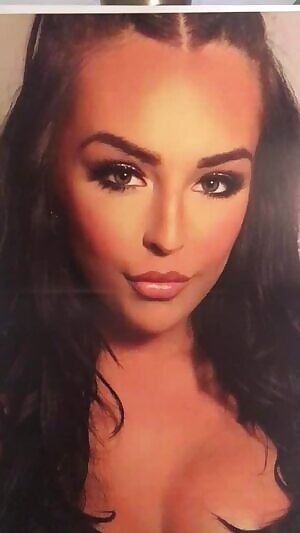 Chanel Santini takes a FRESH LOAD OF CUM to her gorgeous face!!!