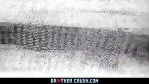 Stud Fucks his skinny Stepbrother with his Hard Cock