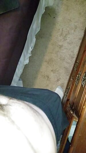 Just had to free it from my tight gym shorts!