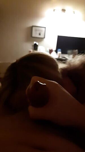 Tinder slut eating my ass