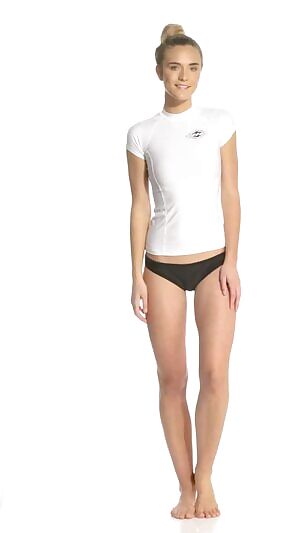 Tight White Rashguard